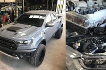 Dân chơi Thái "nhốt" động cơ Toyota Supra vào Ford Ranger 