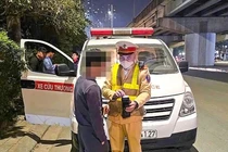 Lái ôtô cứu thương vi phạm giao thông bị phạt như thế nào?