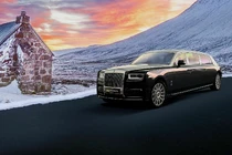 Xe sang Rolls-Royce Phantom VIII triệu đô, độ limousine siêu dài 