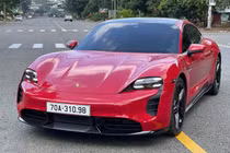 Siêu xe điện Porsche Taycan Turbo “hàng lướt” hơn 9 tỷ tại Tây Ninh