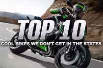 10 mẫu mô tô tuyệt đỉnh không được bán ở Mỹ