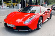 Ferrari 488 GTB hơn 10 tỷ, biển "ngũ quý 5" trở lại Đà thành