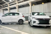 Cận cảnh xe giá rẻ Mitsubishi Mirage và Attrage 2020 mới