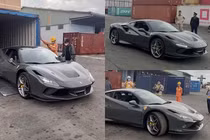 "Đập thùng" Ferrari F8 Tributo màu độc, hơn 27 tỷ về Việt Nam