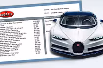Những tùy chọn đắt đỏ của Bugatti Chiron, màu sơn đủ mua siêu xe