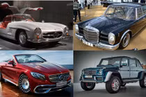 "Soi" loạt xe sang tốt nhất Mercedes-Benz từng sản xuất