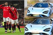 Marcus Rashford của Manchester United bấm biển McLaren thành Skoda