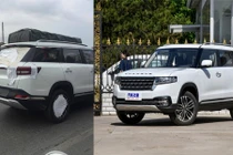 Xe Trung Quốc "nhái" Range Rover chạy thử tại Hà Nội