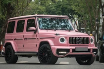 Mercedes-AMG G63 "vạn người mê, màu hường" lạ mắt ở Hà Nội