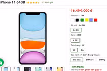 iPhone 11 xách tay tiếp tục giảm giá tại Việt Nam