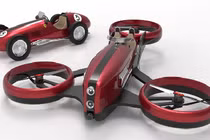 Formula Drone One - xe bay phong cách Ferrari F1 1950