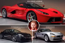 Sebastian Vettel bán dàn siêu xe trị giá hơn 230 tỷ đồng