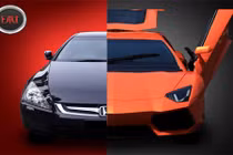 Hô biến Honda Accord cũ thành siêu xe Lamborghini "hàng khủng"