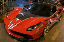 "Soi" siêu xe Ferrari 488 GTB độ Mansory độc nhất Việt Nam