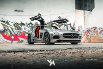 Ngắm Mercedes-AMG SLS 12 tỷ, độ bodykit Black Series ở Sài Gòn