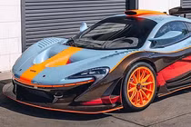 Siêu xe Mclaren P1 GT Long Tail phối màu Gulf Livery cực độc