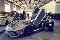 Sau Tết Nhâm Dần, Lamborghini Aventador Duke Dynamics lại "lột xác"