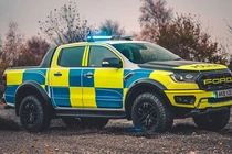 Xe bán tải Ford Ranger Raptor gia nhập đội cảnh sát Anh