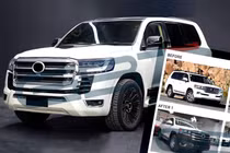 Toyota Land Cruiser LC300 "chủ tịch" tiếp tục bị đạo nhái ở Trung Quốc 