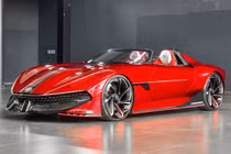 MG Cyberster 2024 - xe điện mui trần cửa cắt kéo như Lamborghini