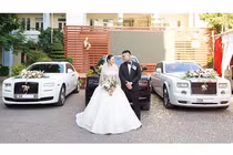 Dàn xe Rolls-Royce hàng chục tỷ tại đám cưới ca sĩ Vũ Duy Khánh