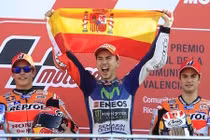 Jorge Lorenzo là nhà vô địch mới tại MotoGP 2015