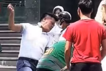 Công an thông tin về vụ lái xe GrabCar đánh nhau với tài xế GrabBike