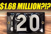 Biển số ôtô hai chữ số được bán với giá tới gần 40 tỷ đồng