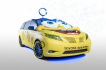 Toyota “dụ trẻ” với mẫu xe hơi hoạt hình ngộ nghĩnh