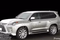 Lexus LX570 tiếp tục lộ diện hình ảnh bản nâng cấp