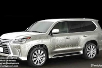 Lexus LX570 tiếp tục lộ diện hình ảnh bản nâng cấp