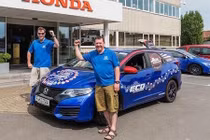 Honda Civic lập kỷ lục Thế giới về tiết kiệm nhiên liệu