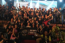 Hàng trăm biker tụ hội mừng sinh nhật Hanoi Free Chapter