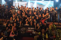 Hàng trăm biker tụ hội mừng sinh nhật Hanoi Free Chapter