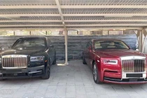 Xe sang Rolls-Royce Phantom VIII và Cullinan hơn 100 tỷ ở Hà Nội 