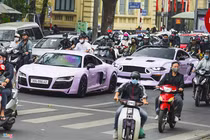 Dàn siêu xe triệu USD tụ họp cuối tuần tại Hà Nội