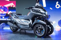 "Soi" xe tay ga 3 bánh Yamaha 3CT Prototype vừa ra mắt