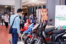 Xe điện VinFast hút khách tại Diễn đàn đô thị thông minh ASEAN