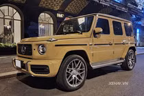 Mercedes-AMG G63 2021 đổi màu “cà phê sữa” tới 150 triệu đồng