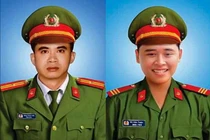 Truy tặng bằng Tổ quốc ghi công cho 2 cảnh sát hy sinh ở Đà Nẵng