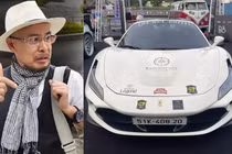 "Soi" Ferrari F8 Spider hơn 25 tỷ độc nhất Việt Nam của Qua Vũ