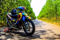 Xế nổ 2 kỳ Yamaha Z125 "độ hết bài" ấn tượng nhất VN