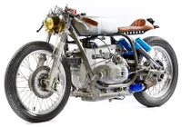 BMW R100RS cafe racer “siêu mạnh” với tăng áp Porsche