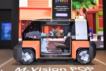 Hyundai Mobis trình làng Vision Pop và Vision 2Go chạy điện mới