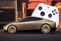 Tận thấy Tesla Cybercab điều khiển bằng tay cầm chơi game