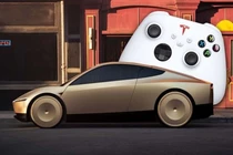 Tận thấy Tesla Cybercab điều khiển bằng tay cầm chơi game