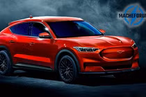Xe SUV Ford Mach E chạy điện "lộ hàng" giống Mustang