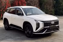 Hyundai Mufasa 2024 tiếp tục lộ ảnh, nội thất sở hữu màn hình đôi