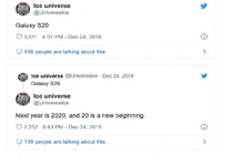Không có Galaxy S11, thay vào đó là Galaxy S20?
