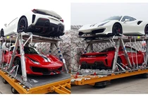 Bộ đôi siêu xe Ferrari 488 Pista đầu tiên cập bến Việt Nam